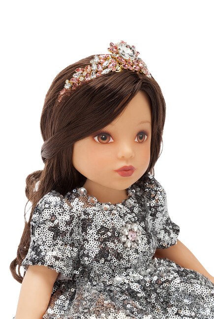 Kids Doll With Sequin Dress